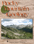 Rocky Mountain Geology cover volume 47, number 1