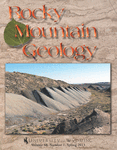 Rocky Mountain Geology cover volume 48, number 1