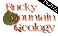 Rocky Mountain Geology digital subscription